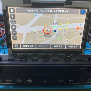 올뉴 K7 순정 AVN 내비게이션 자출 데크 팝니다. 이미지