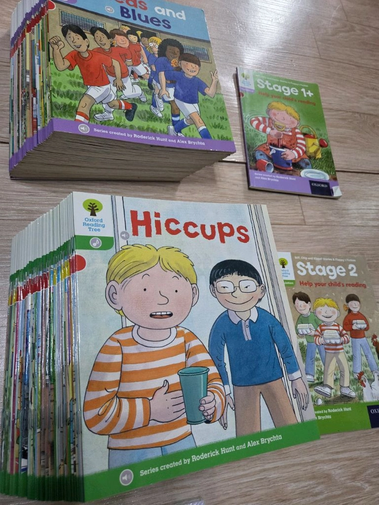 ort 옥스포드 리딩트리 1+~2단계 사운드북 ( 최다구성세트. 비닐 미개봉 새책 포함) 인북스정품. 이미지