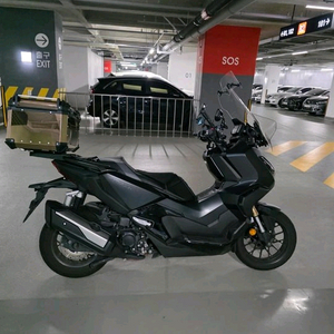 혼다 ADV350 오토바이 판매합니다- 24년식 adv350 블랙- 13702km 폐지완료- 무사고 무꿍 이미지
