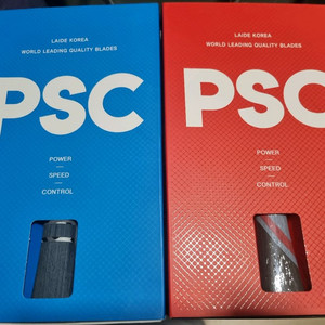 라이더코리아 PSC 997 탁구 라켓 블레이드 2종(997v, 7각 하이브리드) 일괄 이미지