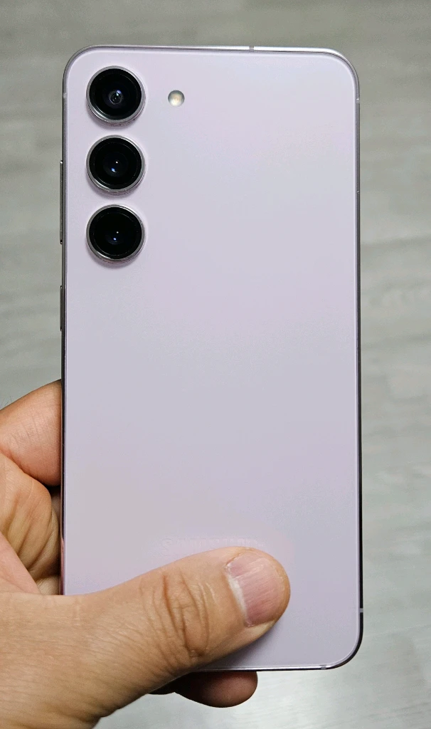 갤럭시 S23 라벤더 256GB A급 싸게 팝니다. 이미지