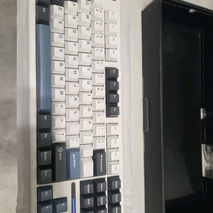 독거미 키보드 f87 pro 화이트 이미지