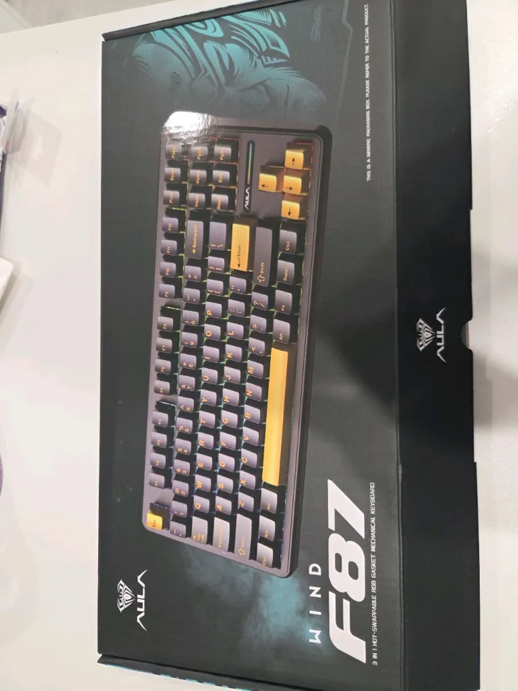 독거미 키보드 f87 pro 화이트 이미지