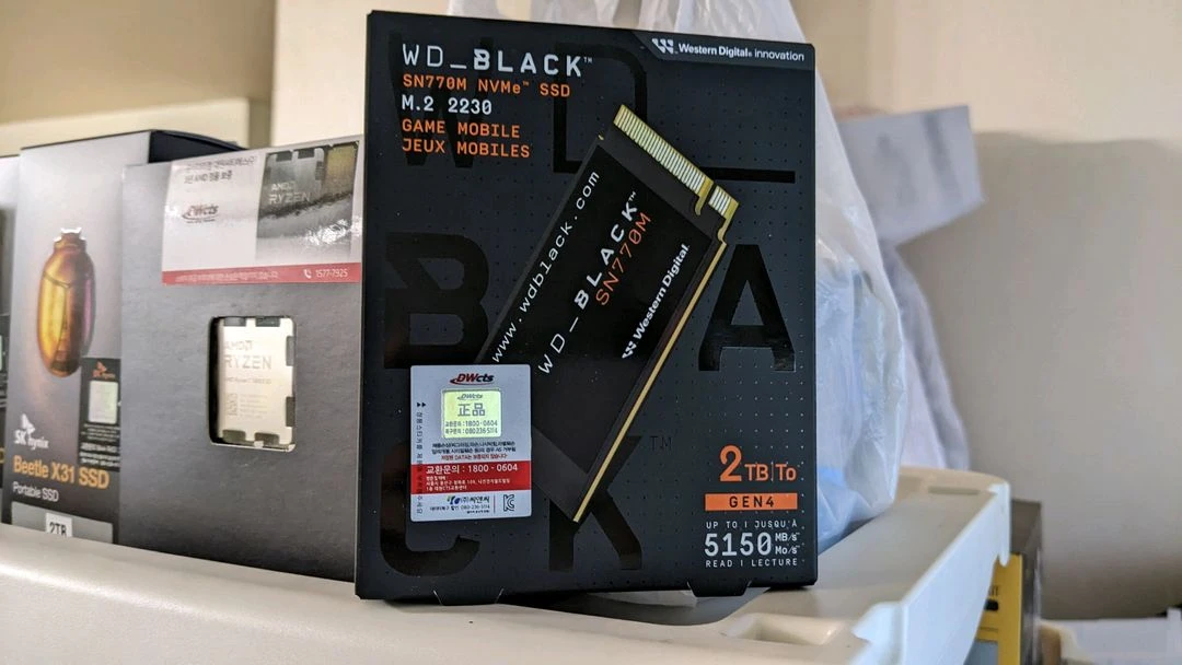 wd 2230 ssd sn770m 2tb - 안심되는 중고거래