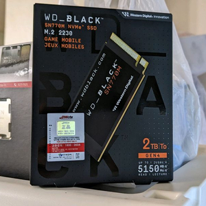 wd 2230 ssd sn770m 2tb 이미지