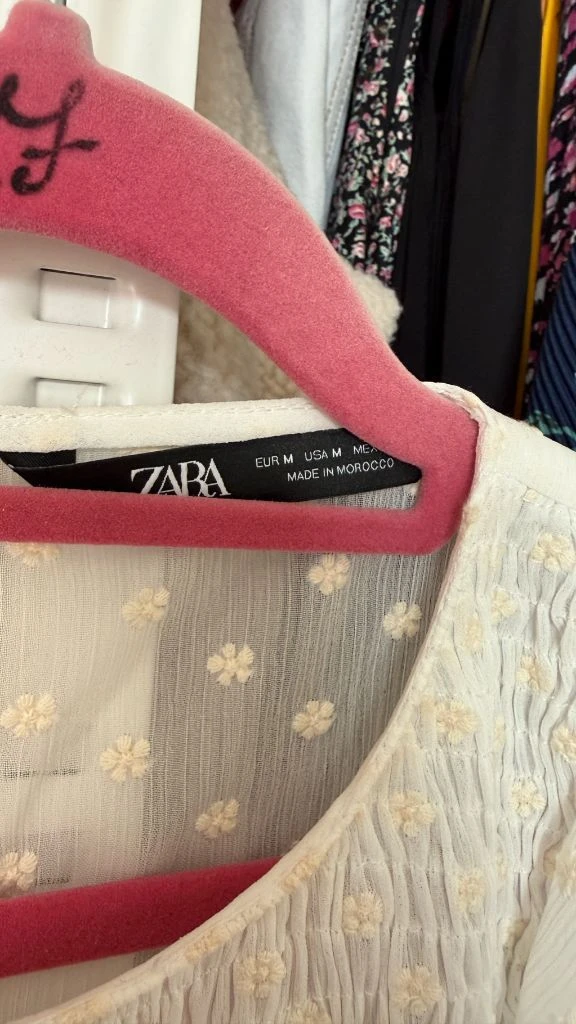 ZARA 자라 쉬폰 블라우스 판매 이미지