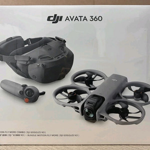 (미개봉) DJI 아바타 360 모션 플라시 모어 콤보(고글 N3) 이미지