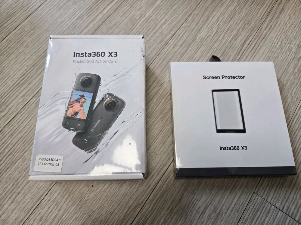 인스타360 x3 액션캠 새제품 팝니다 ( insta360 x3 ) - 안심되는 중고거래