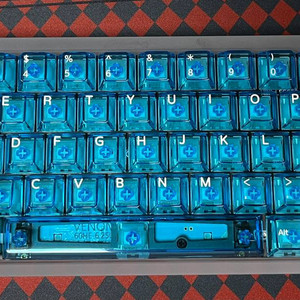베놈60he RGB 6.25U 토푸 리덕스 아크릴 풀빌드 새제품 이미지