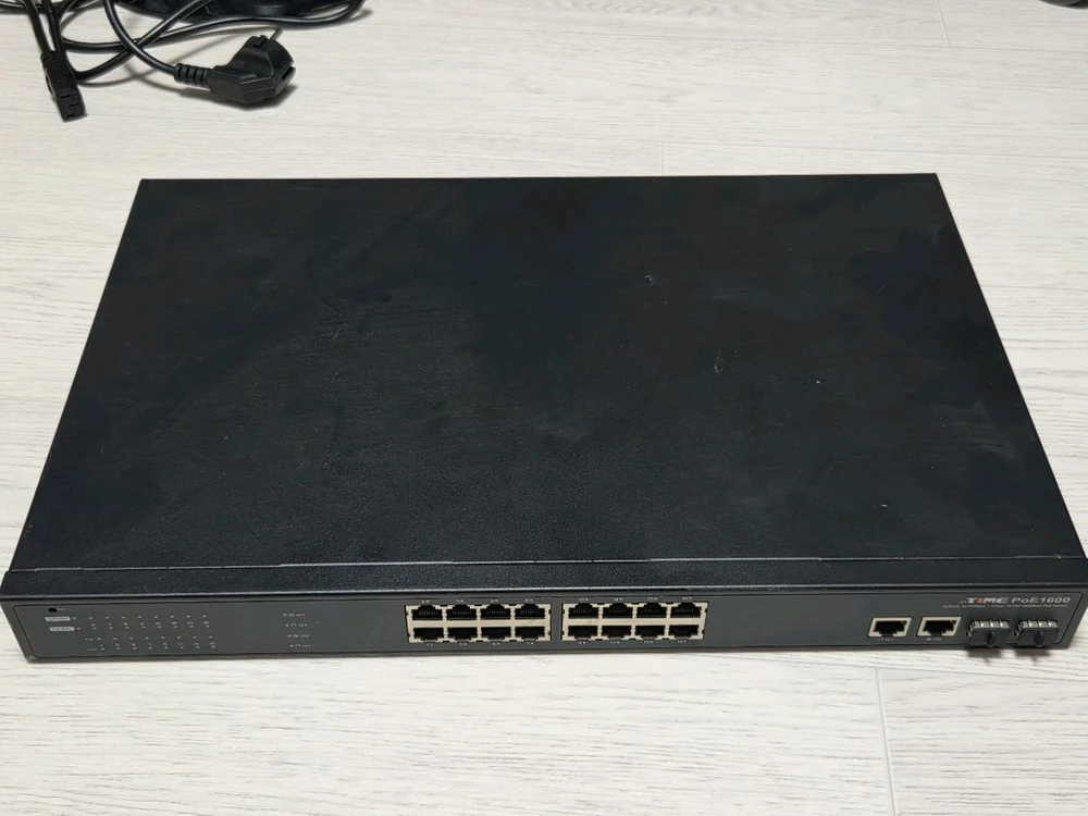 IP TIME PoE 스위치 16포트 - 안심되는 중고거래