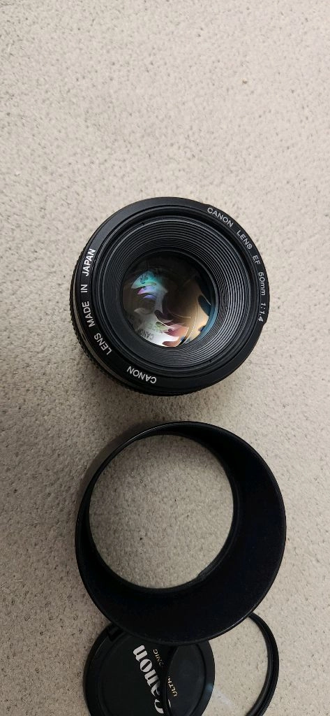 캐논 EF 50mm f1.4 USM 쩜사 정품 박스풀셋 팝니다 이미지