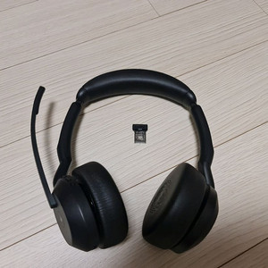 Jabra Evolve2 55 무선 헤드셋 블랙 이미지