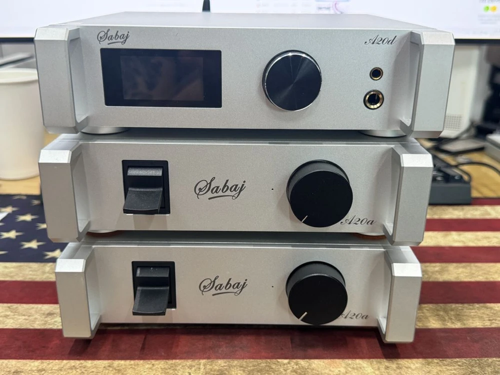 Sabaj A20d dac + A20a 2대 앰프 세트 팝니다. 이미지