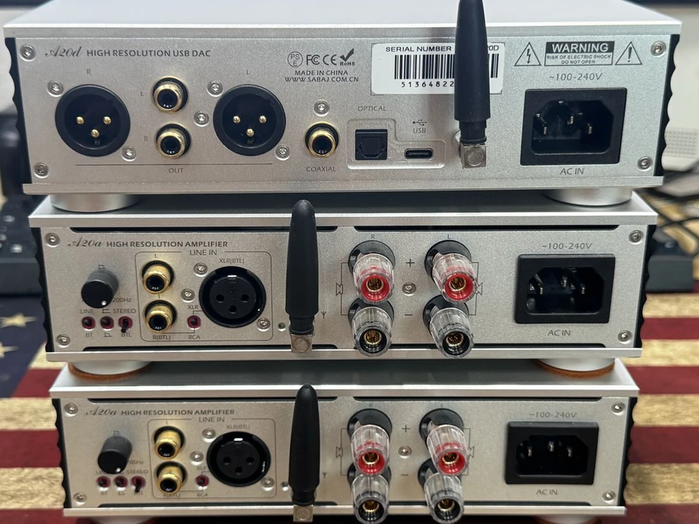 Sabaj A20d dac + A20a 2대 앰프 세트 팝니다. 이미지