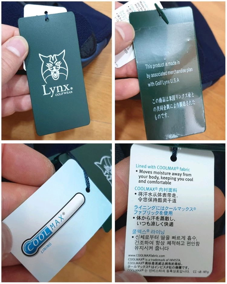 링스 골프 헌팅캡 모자 미사용 판매해요 이미지