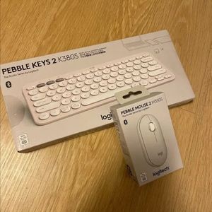 로지텍 페블2 키보드 K380S 마우스 M350S 세트 이미지