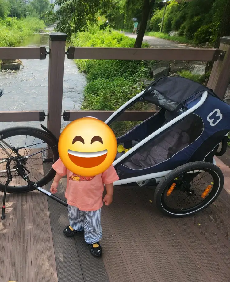 하맥스 아웃백 자전거트레일러 이미지