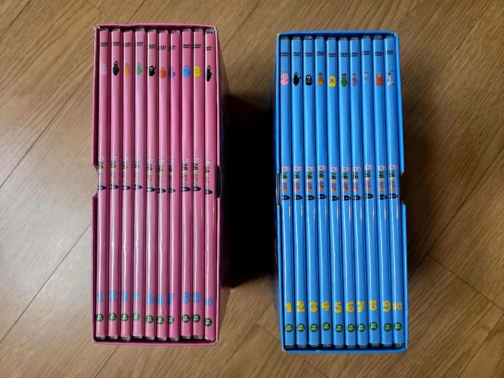 DVD 세트 바바파파 립플로그 맥스앤루비 슈퍼심플송 까이유 올림포스가디언 (무료) 이미지