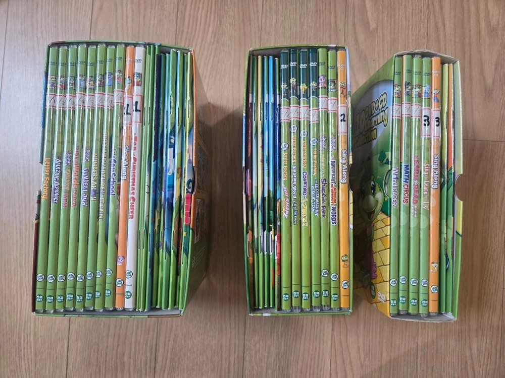DVD 세트 바바파파 립플로그 맥스앤루비 슈퍼심플송 까이유 올림포스가디언 (무료) 이미지
