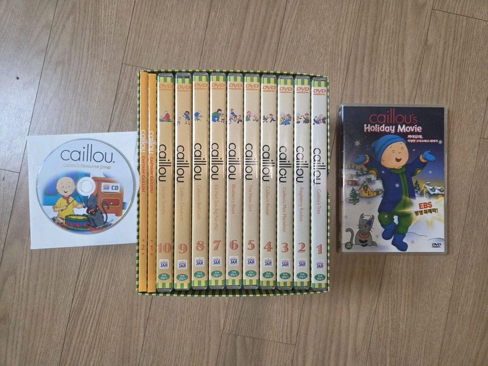 DVD 세트 바바파파 립플로그 맥스앤루비 슈퍼심플송 까이유 올림포스가디언 (무료) 이미지