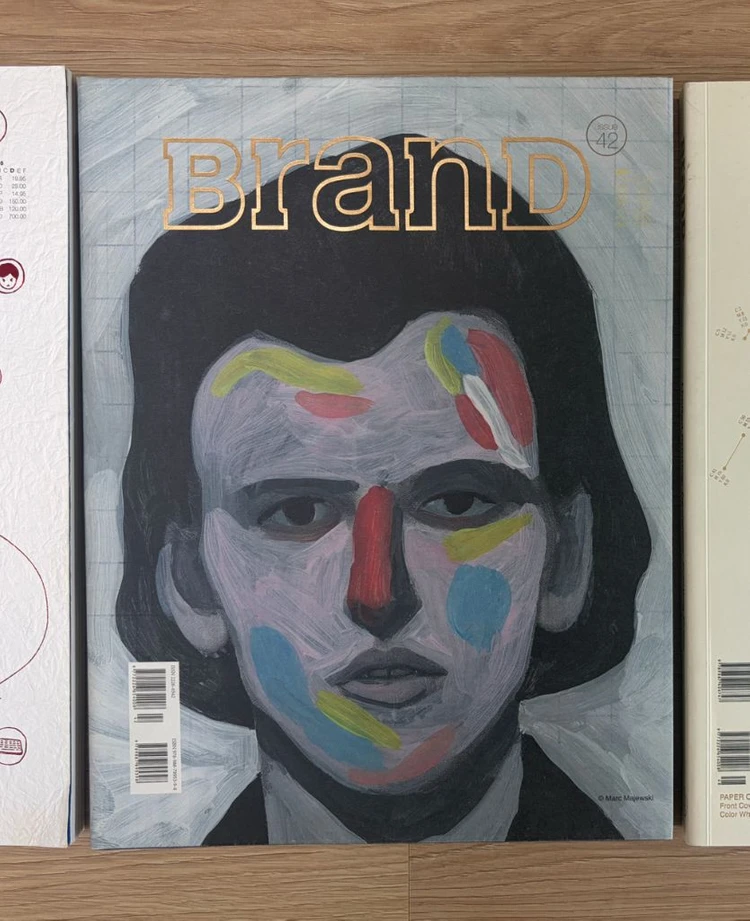 BranD Magazine 4권 일괄 (홍콩 브랜드 광고 편집 그래픽 디자인잡지) 판매합니다. 이미지