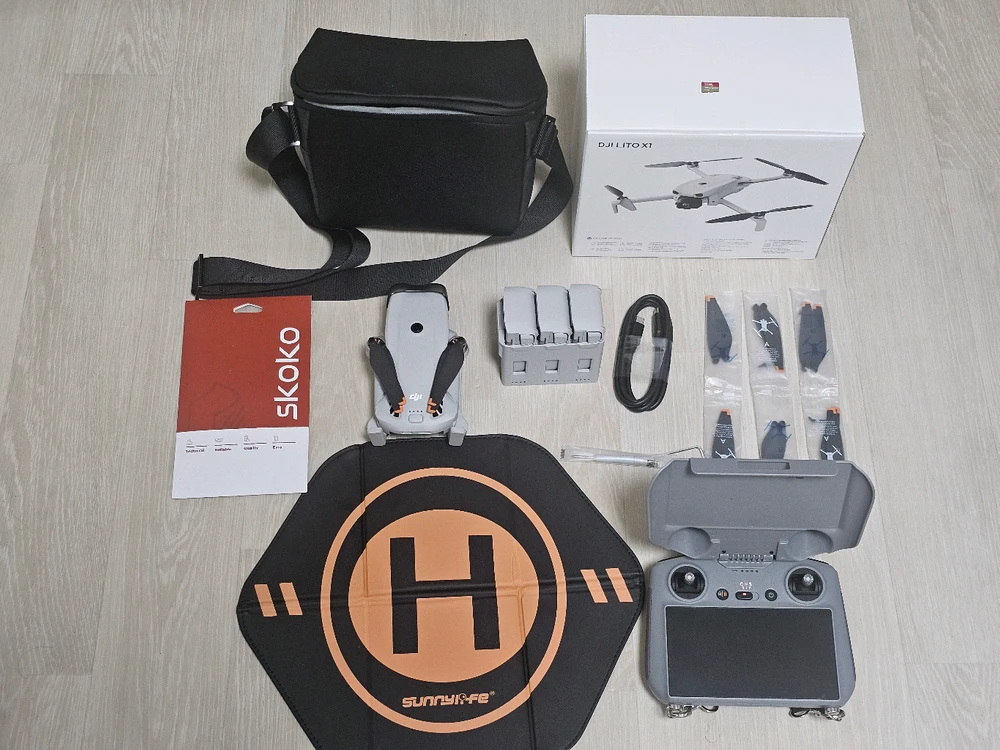 dji Litto X1 플라이모어 콤보플러스 + dji 리플레쉬 2년 케어 이미지