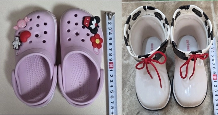 여아 운동화 단화 크록스 패딩부츠등 이미지