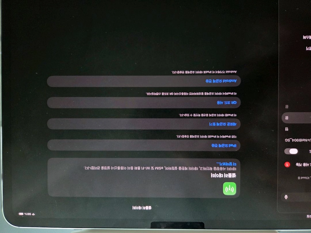아이패드 프로 13인치 m4 1테라 램16GB 셀룰러 이미지