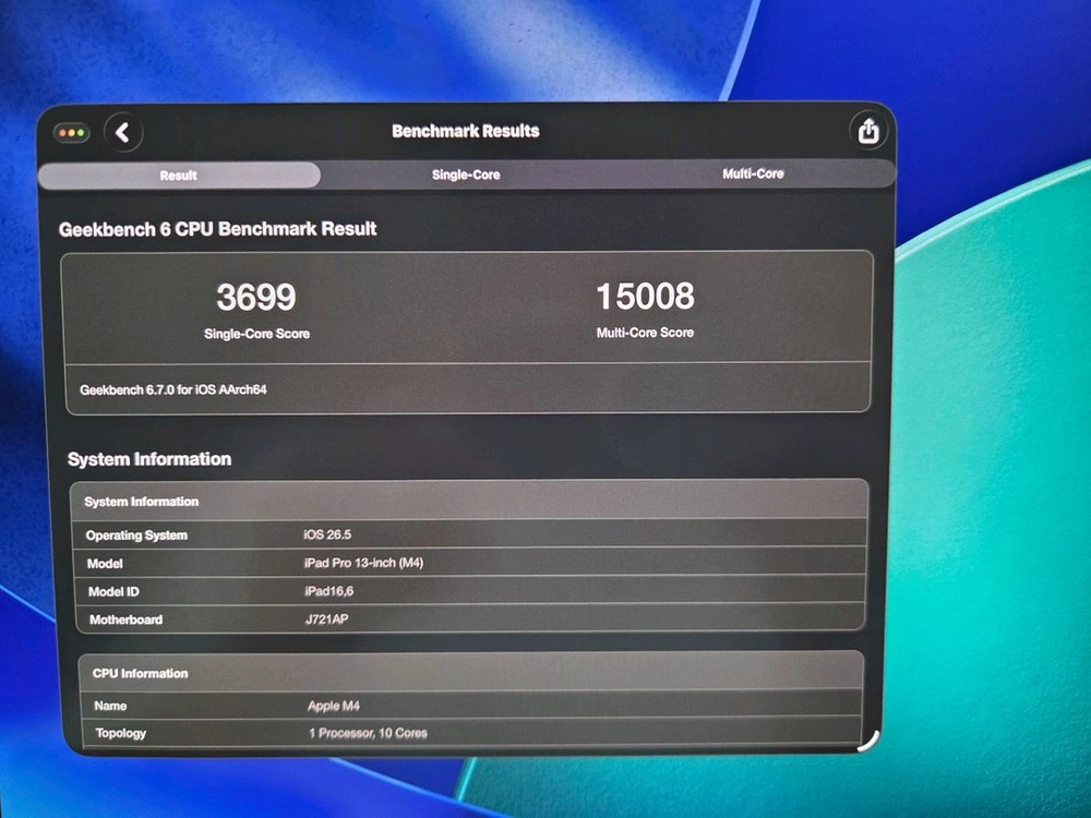 아이패드 프로 13인치 m4 1테라 램16GB 셀룰러 이미지