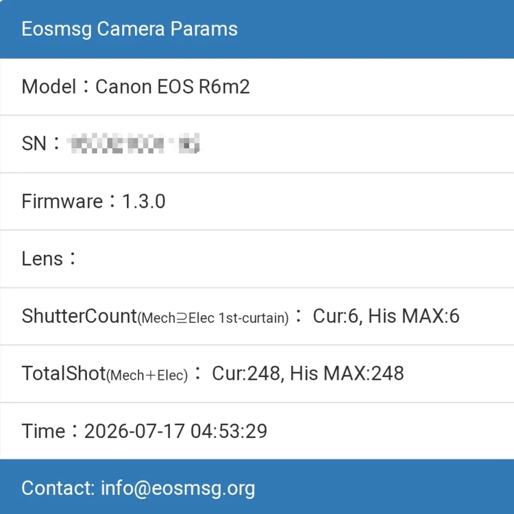 캐논 EOS R6 Mark II 풀박스 이미지