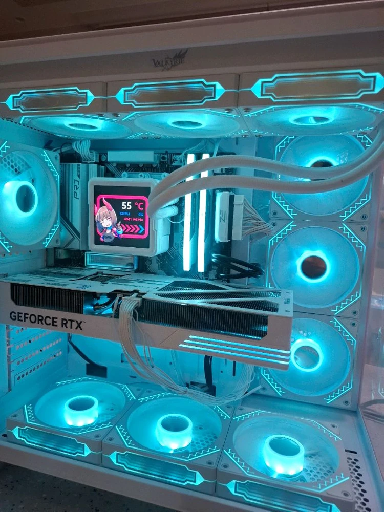 9800x3D, 64g ,SSD2TB, 5080 aorous ice 하이앤드 컴퓨터 본체 이미지