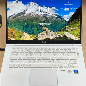LG그램 14인치 995g 노트북 RAM 8GB SSD / 충전기 포함 이미지