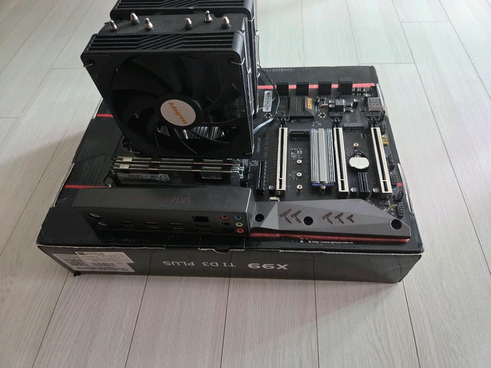 X99+2696v4+쿨러+ddr3 128g 세트 이미지