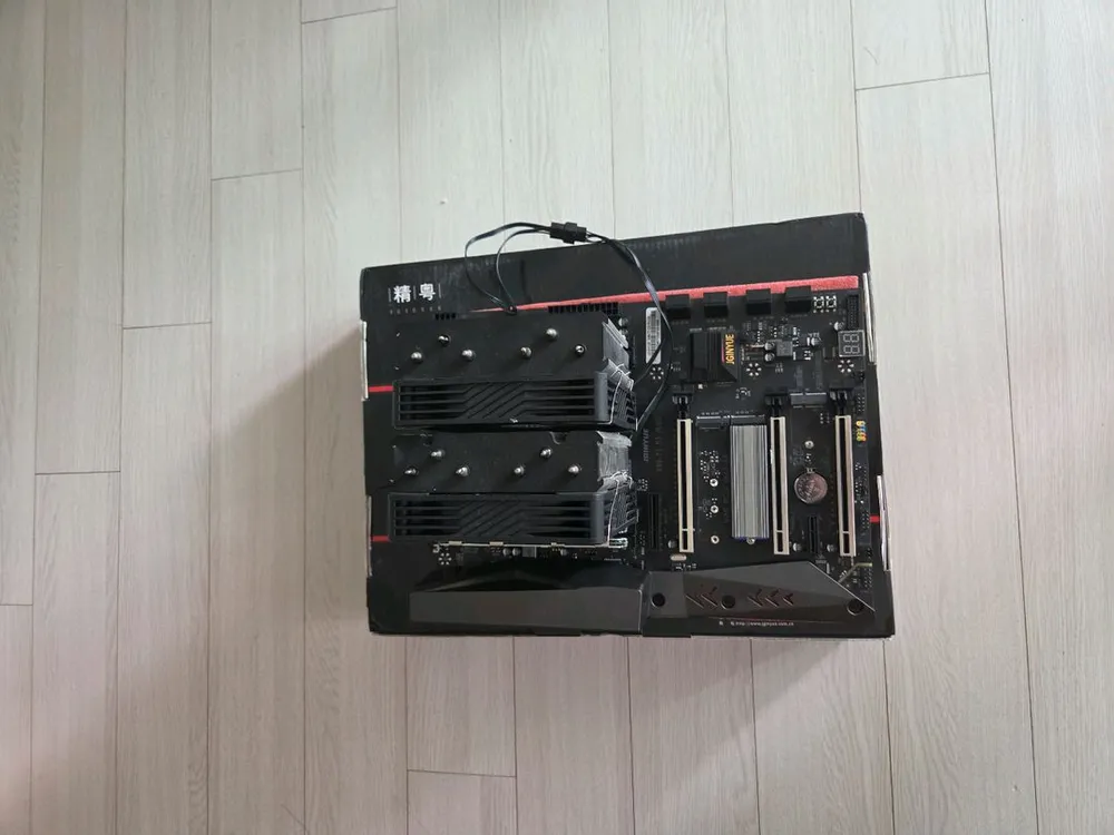X99+2696v4+쿨러+ddr3 128g 세트 이미지