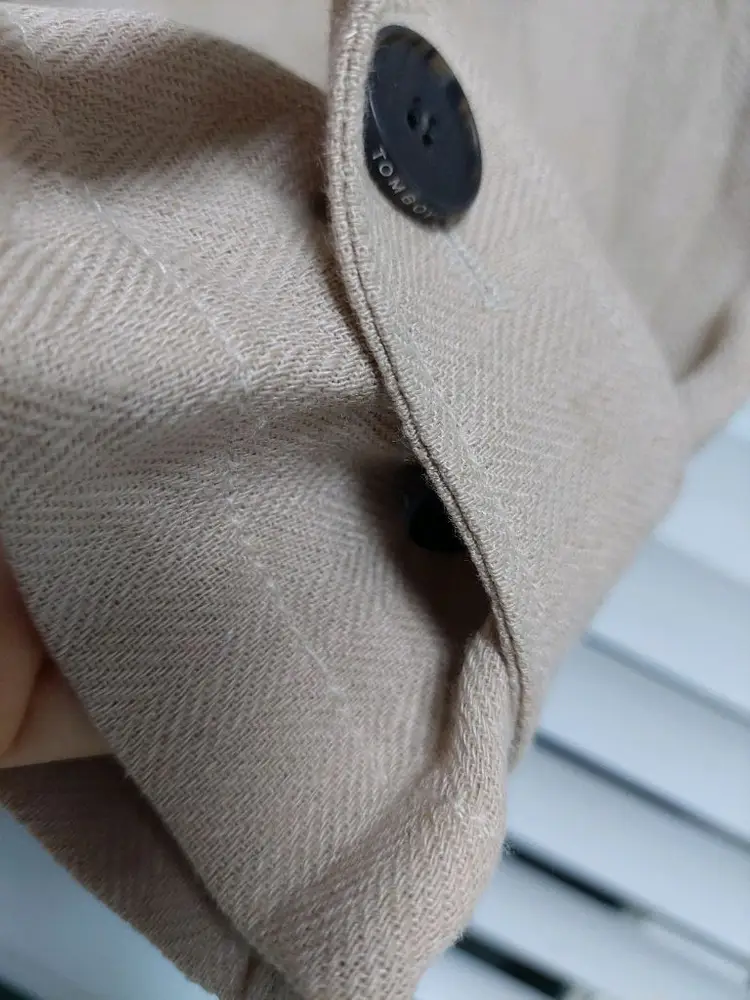 스튜디오톰보이 21년 린넨자켓 마자켓 오버핏 숏자켓 이미지