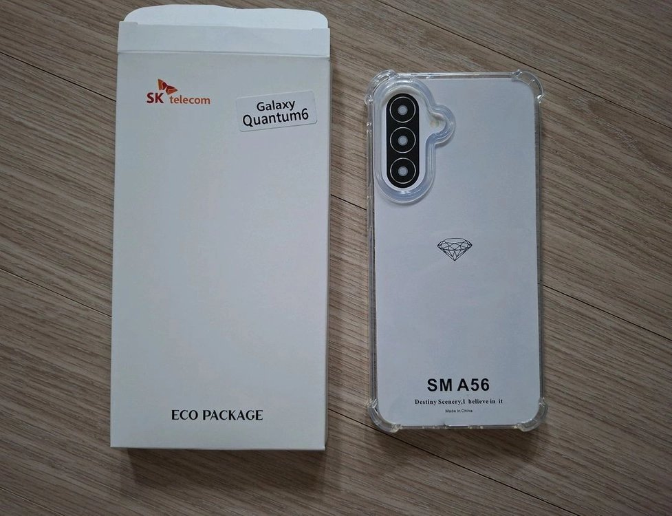 (새상품) 갤럭시 퀀텀6 범퍼 젤리 케이스 이미지