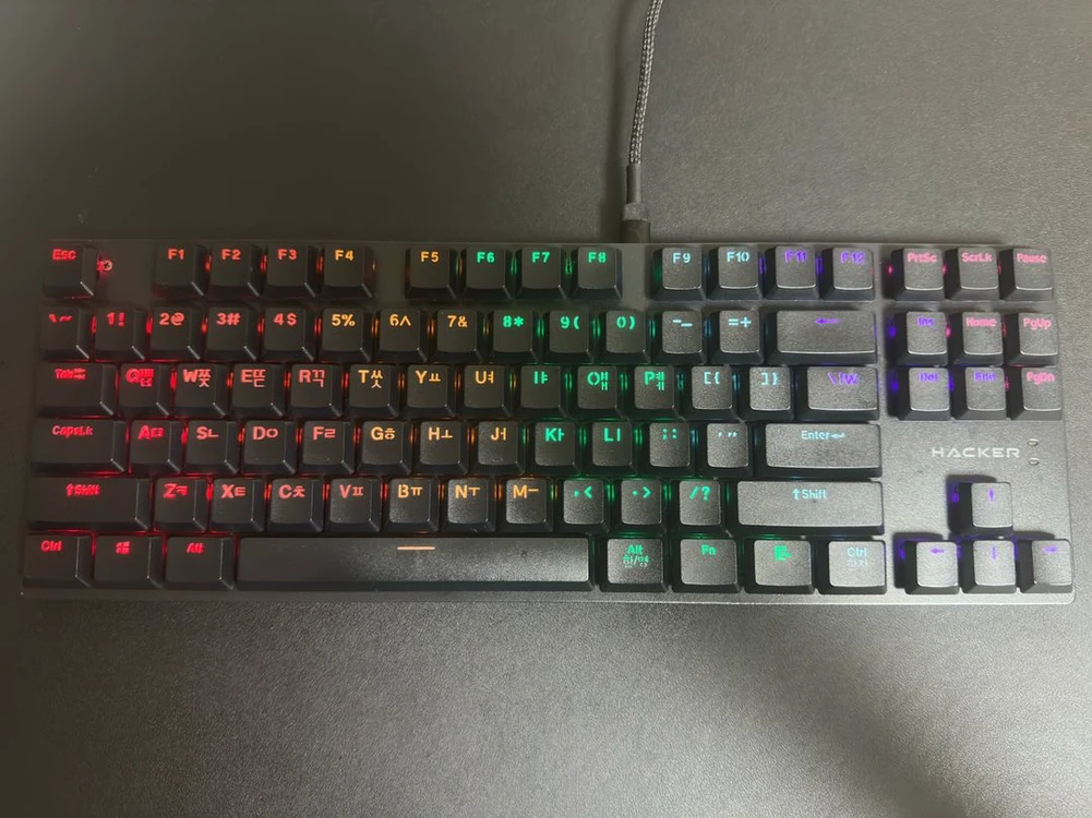 앱코 K640T Slim 적축 LP 키보드 - 안심되는 중고거래
