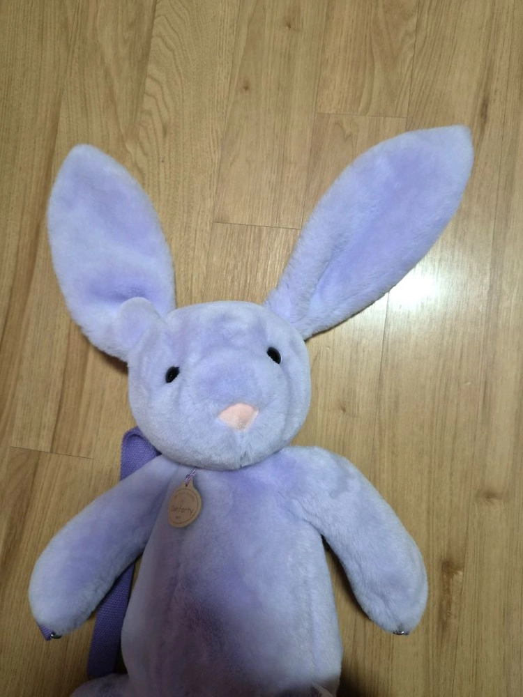 토끼인형 백팩 이미지