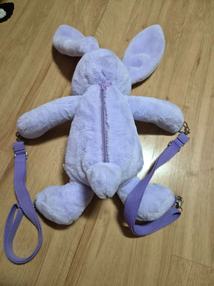 토끼인형 백팩 이미지