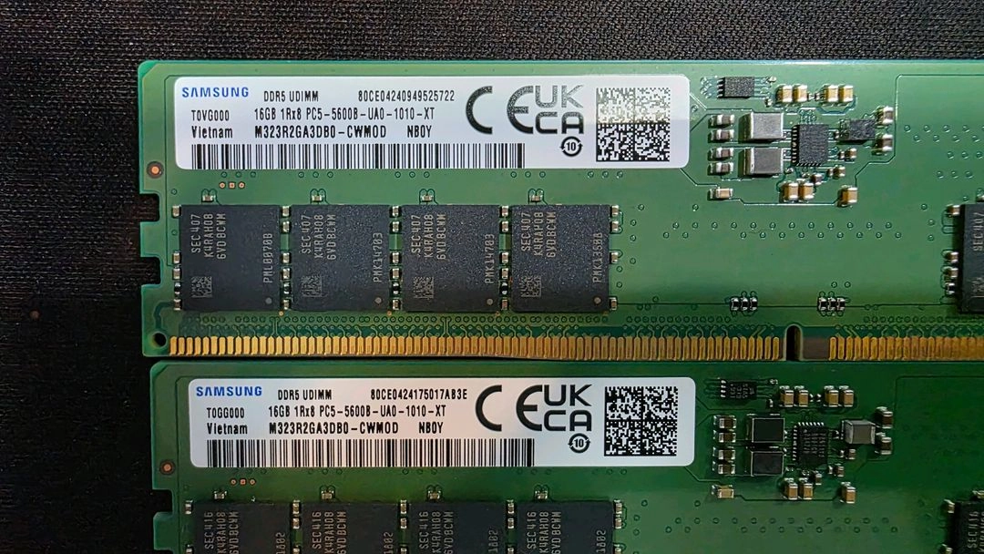 삼성 ddr5 16g 5600 미사용 새제품 이미지