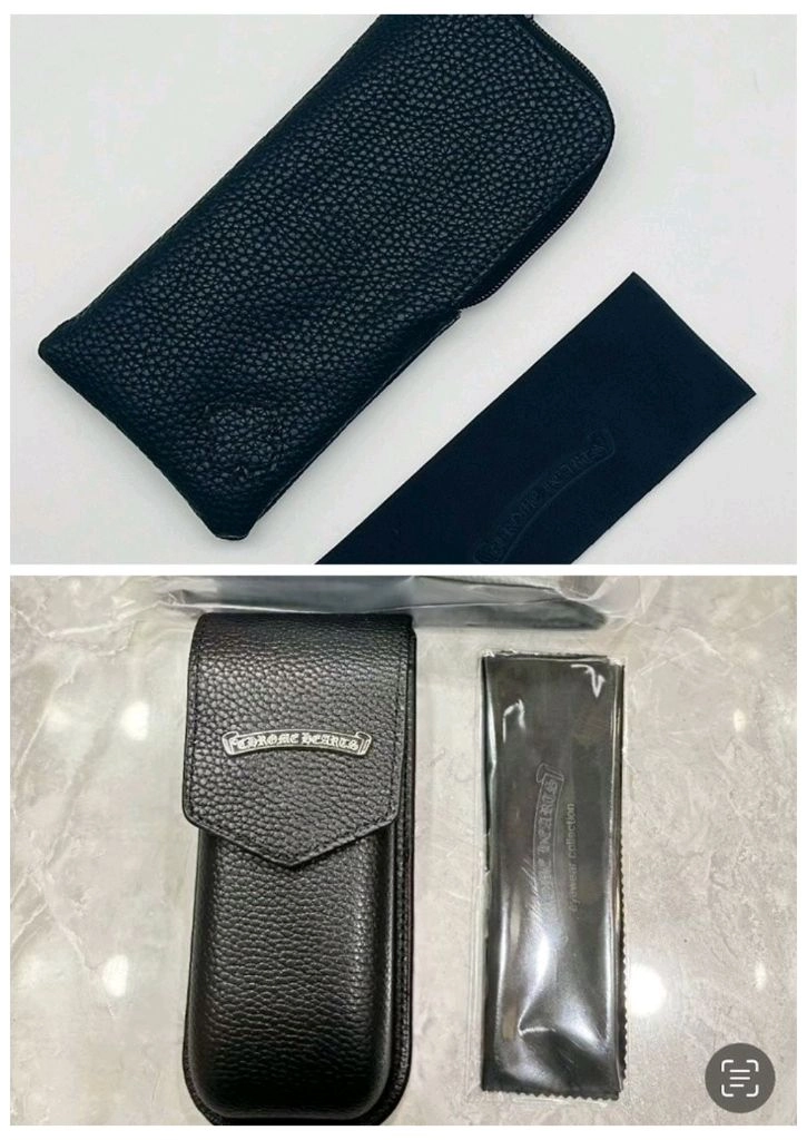 크롬하츠 샤가스 안경 클리어 골드 이미지