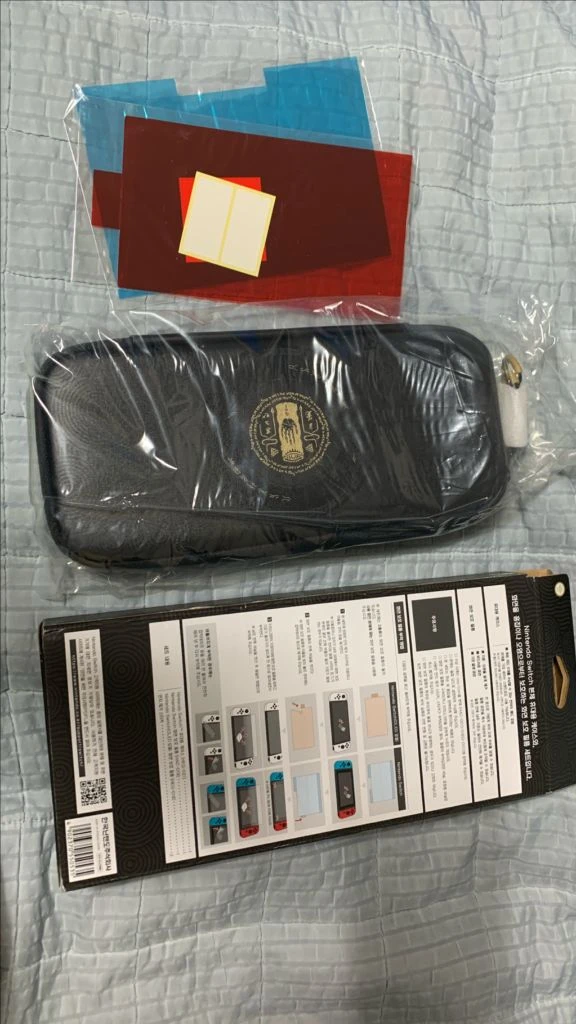 [미사용 새제품] 닌텐도 스위치 OLED 젤다의전설 정품 파우치 팝니다. 이미지