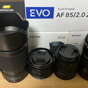니콘, 빌트록스 렌즈 총 6개 팝니다 (24mm, 33mm, 35mm, 16-50mm, 50-250mm, 85mm) 이미지