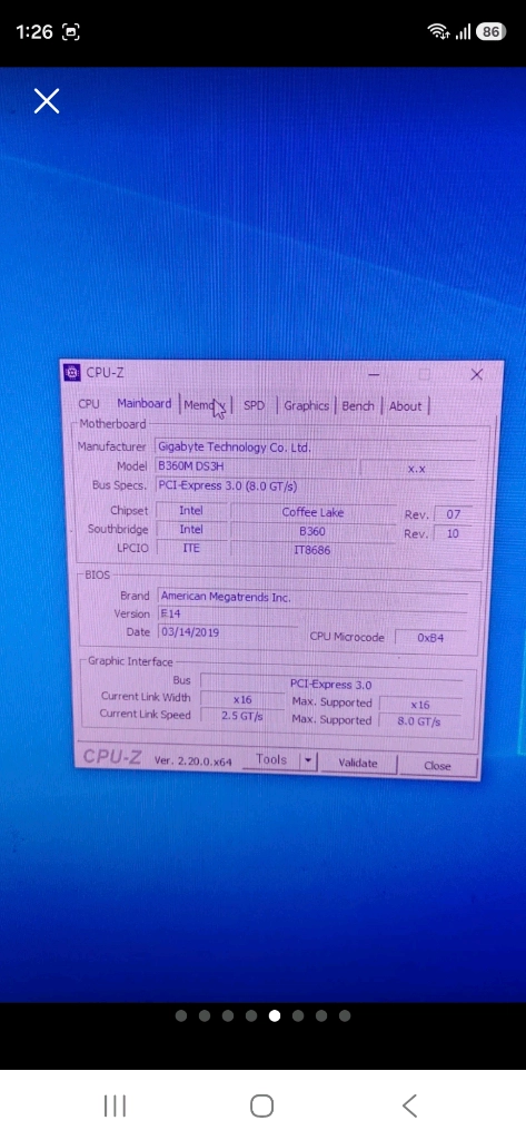 i7 8700k +b360m 팝니다 이미지