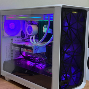 Fractal Design Meshify 2 RGB 화이트 메쉬파이 케이스 이미지