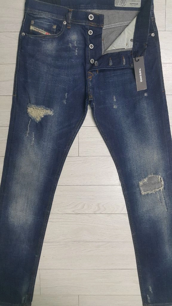 DIESEL 정품(사방스판) 얇은청바지 30~31실측(No.300)새제품! 이미지