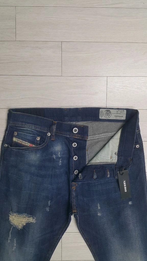 DIESEL 정품(사방스판) 얇은청바지 30~31실측(No.300)새제품! 이미지