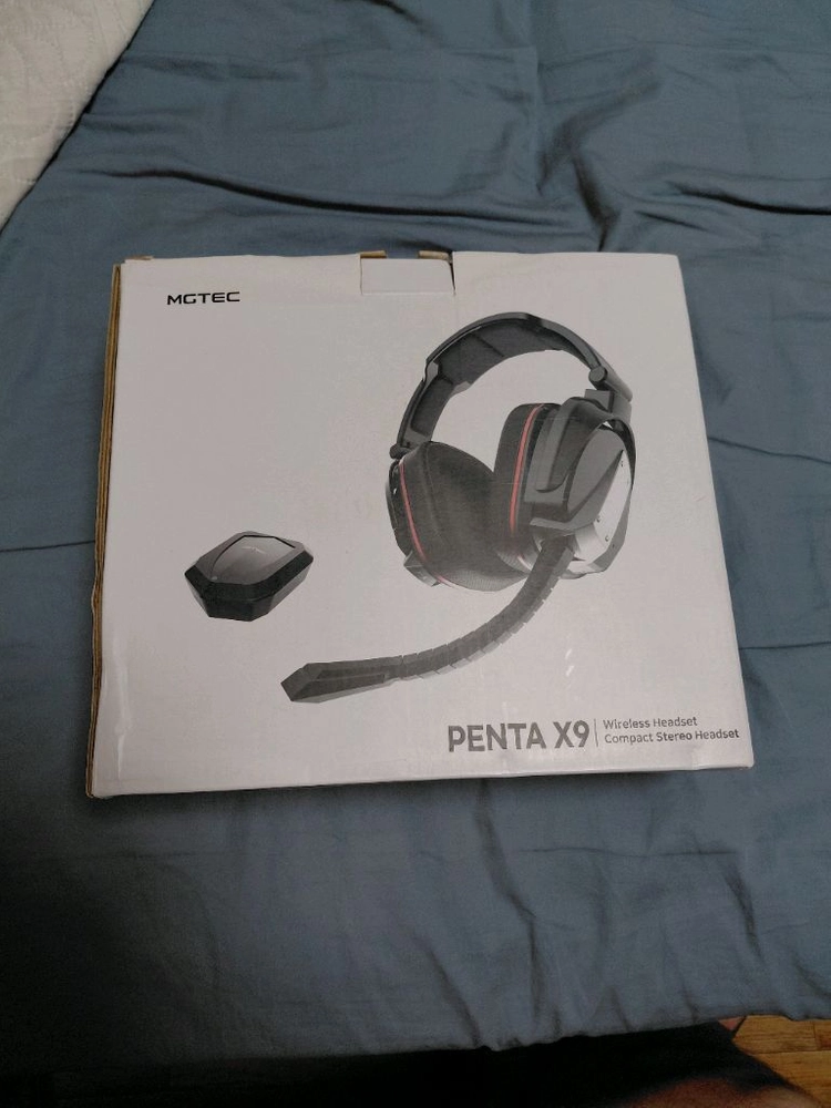 METEC PENTA X9 -엠지텍 펜타X9 게이밍 무선 헤드셋 이미지