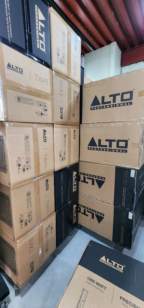 (미개봉)알토 1조(2통)TS112C 1200W 파워드 컬럼스피커 이미지