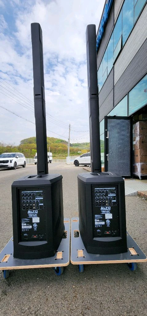 (미개봉)알토 1조(2통)TS112C 1200W 파워드 컬럼스피커 이미지